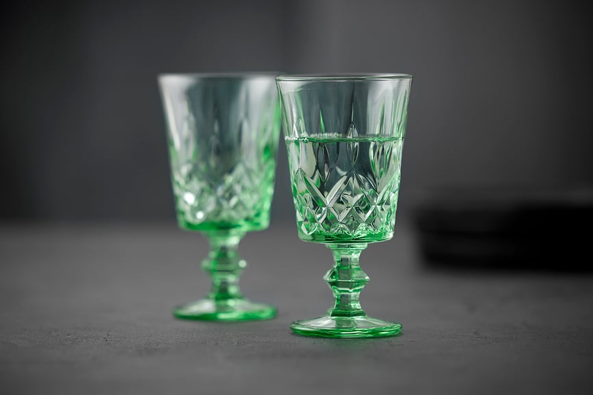 Sorrento Čaše za vino 290 ml plave 4 kom.