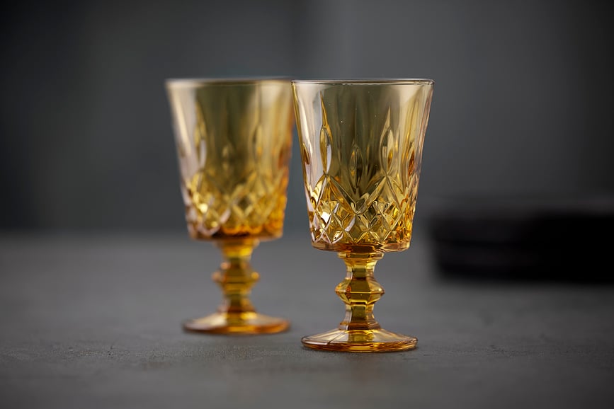 Sorrento Čaše za vino 290 ml plave 4 kom.