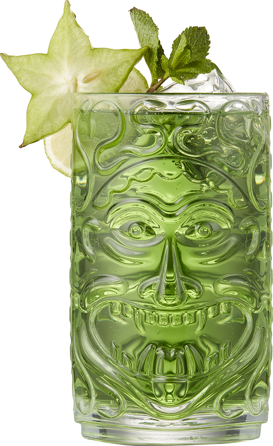 Tiki Ποτήρια κοκτέιλ, 450 ml, διαφανή, 4 τμχ