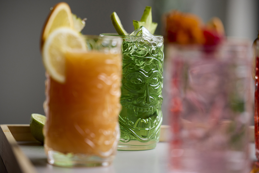 Tiki Ποτήρια κοκτέιλ, 450 ml, διαφανή, 4 τμχ