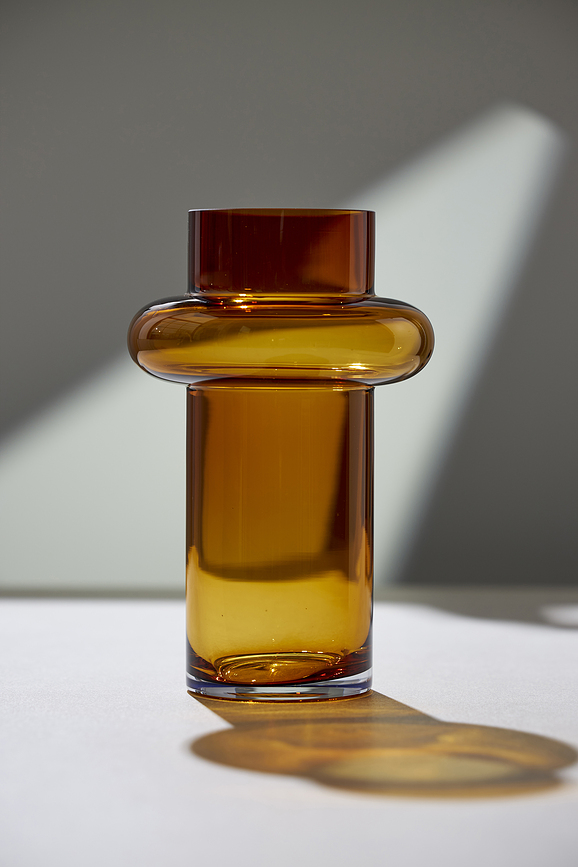 Torino Βάζο, 20 εκ., κεχριμπαρένιο