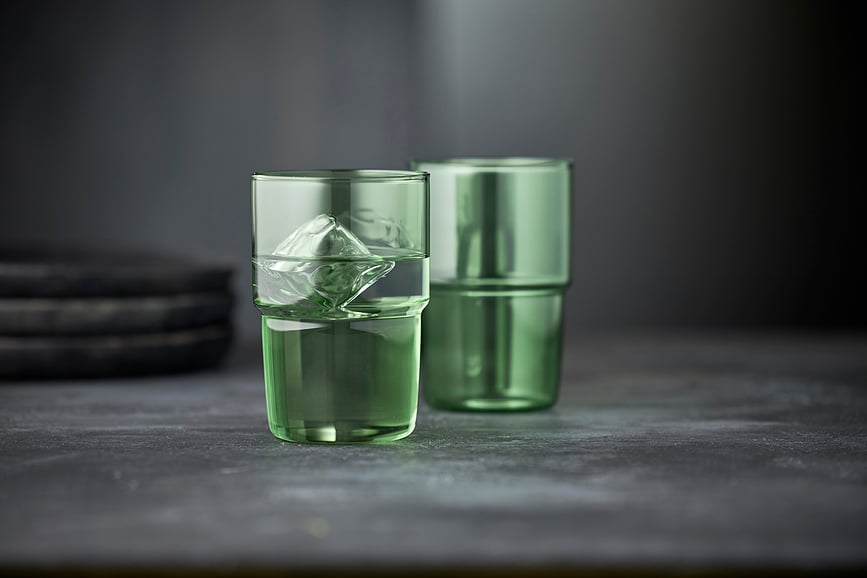 Torino Čaše 400 ml zelene 2 kom.