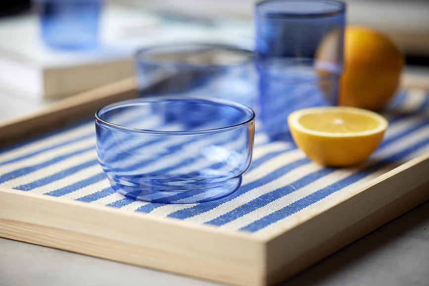 Torino Bols de Service 12 cm, roses, Lot de 2