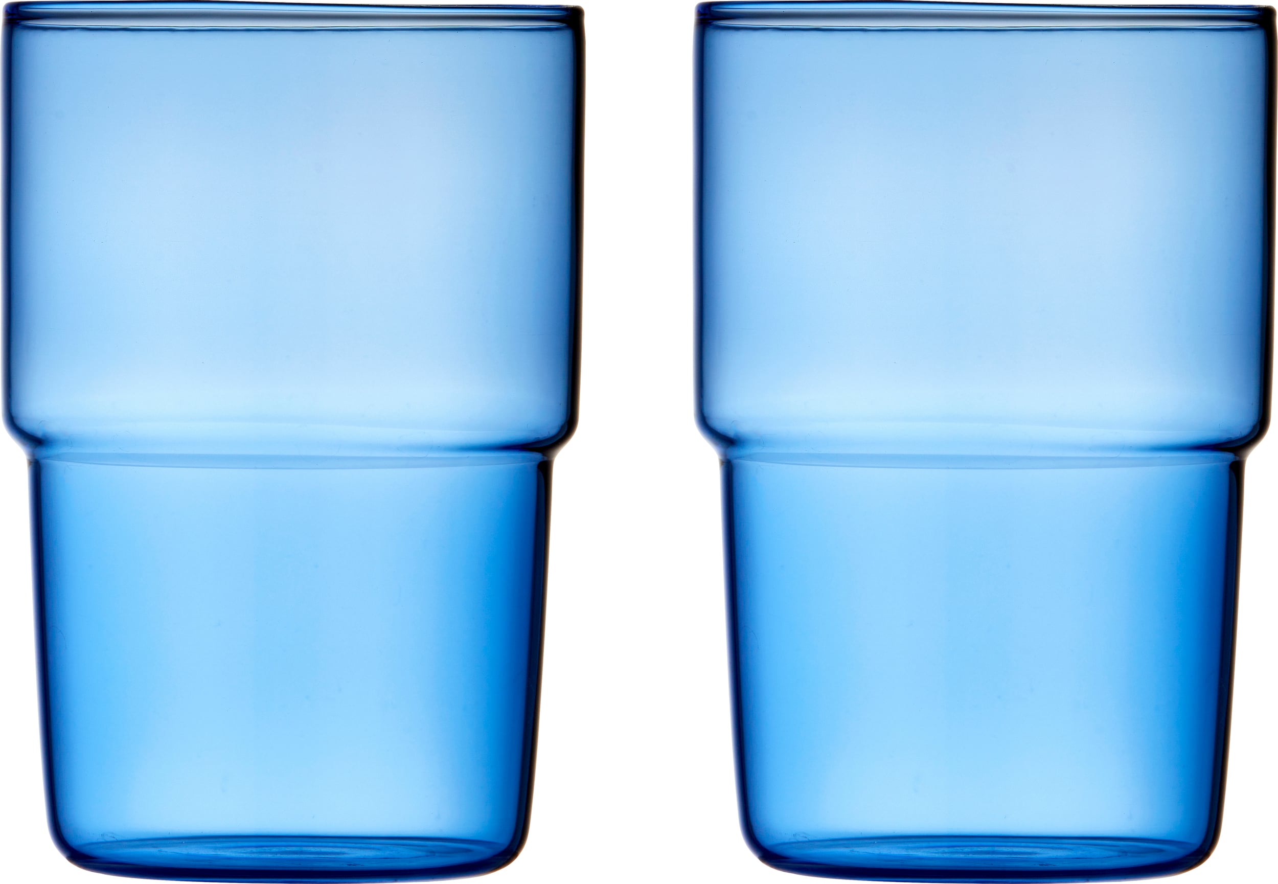 Torino Gläser 400 ml blau 2 St.