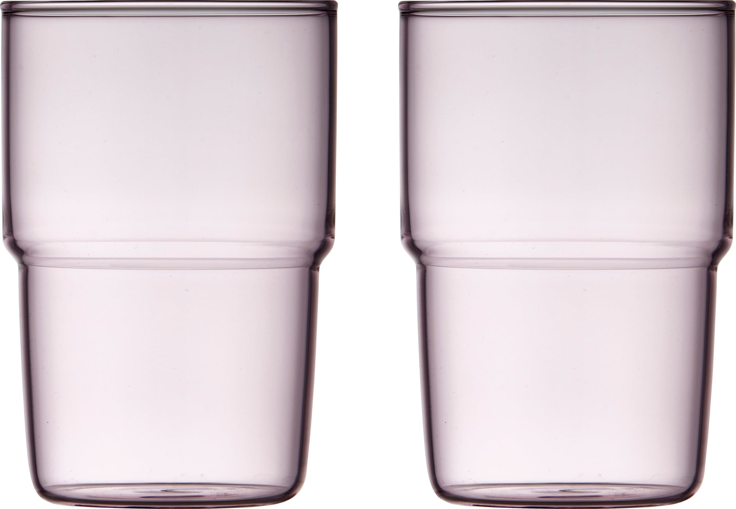 Torino Gläser 400 ml rosa 2 St.