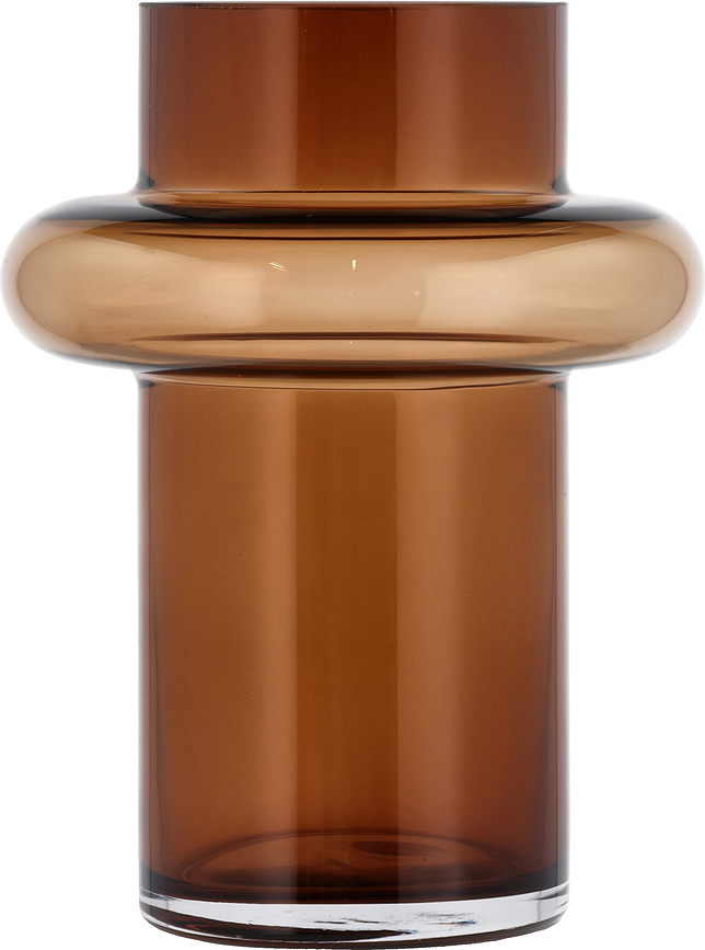 Torino Vase 20 cm, ambré