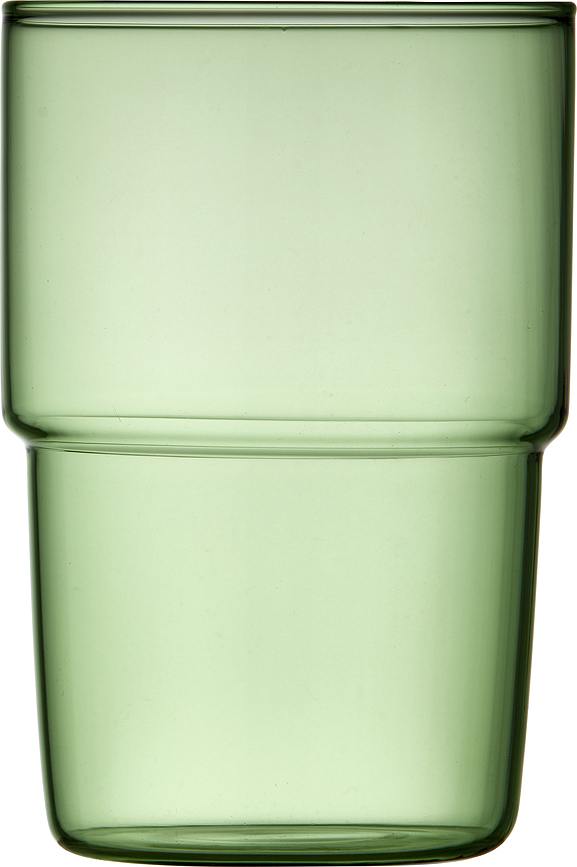 Torino Verres 400 ml, verts, Lot de 2