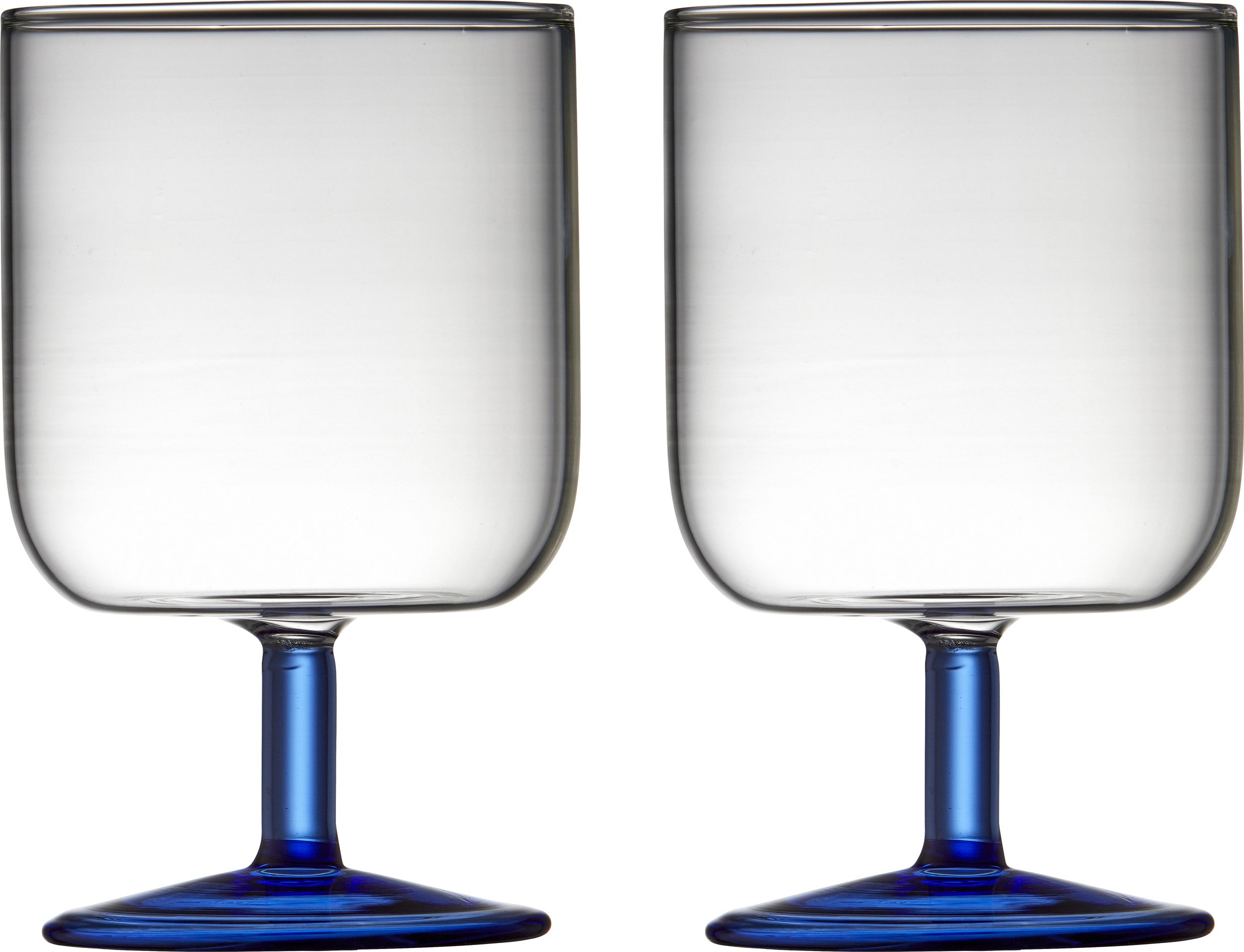 Torino Weingläser 300 ml klar-blau 2 St.