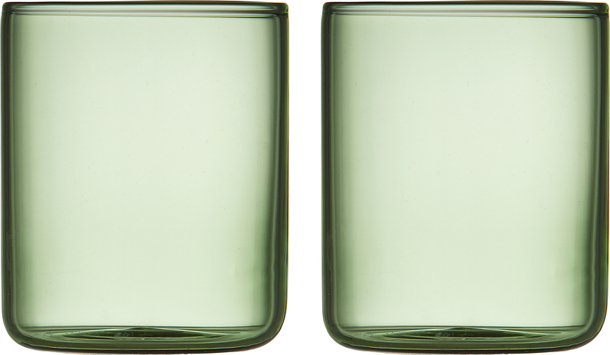 Vasos de Chupito Torino, 60 ml, verdes, 2 unidades
