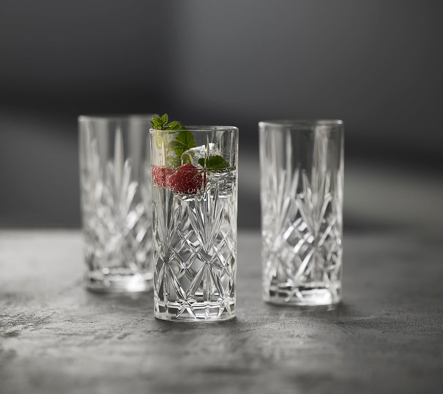 Vasos de cristal Melodia, 360 ml, 6 unidades