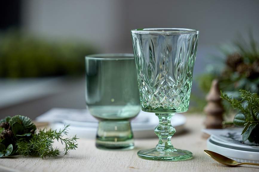 Vasos Sorrento 300 ml, grises, 4 unidades