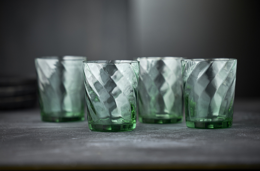 Vasos Vienna 300 ml, azules, 4 unidades