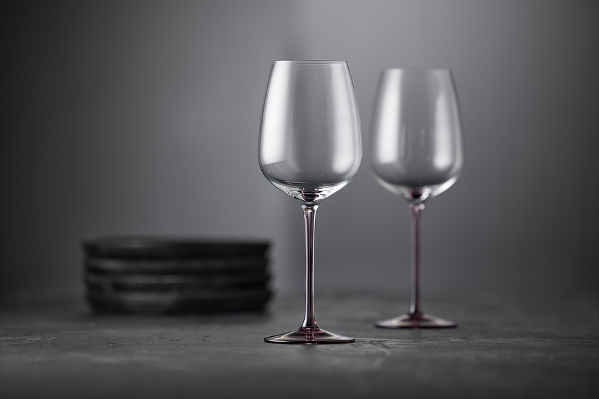 Vienna Čaše za vino 530 ml plave 4 kom.