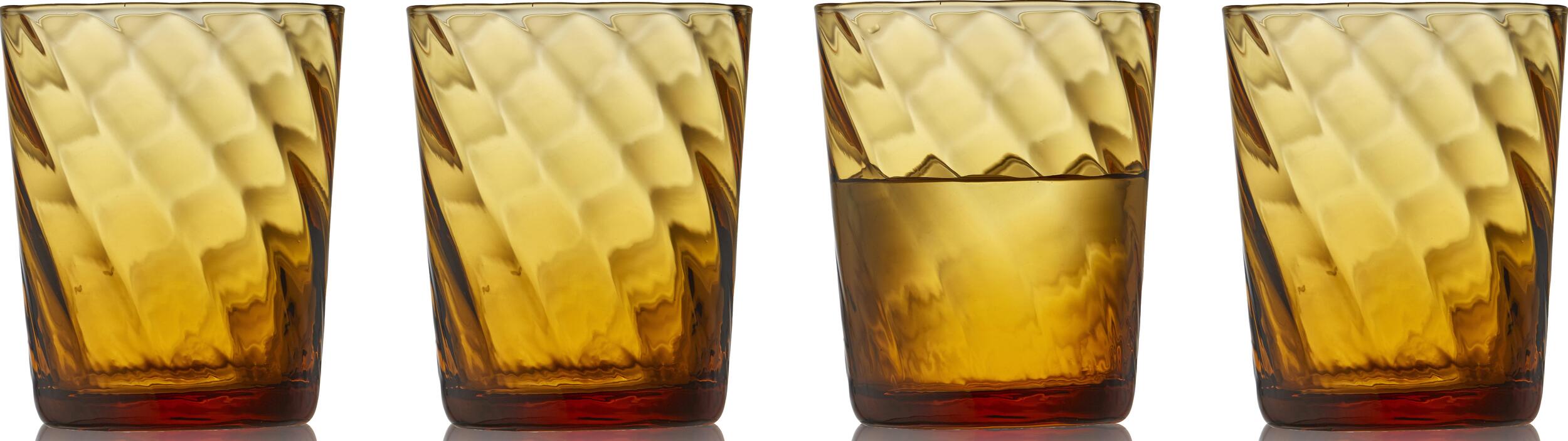 Vienna Gläser 300 ml bernsteinfarben 4 St.