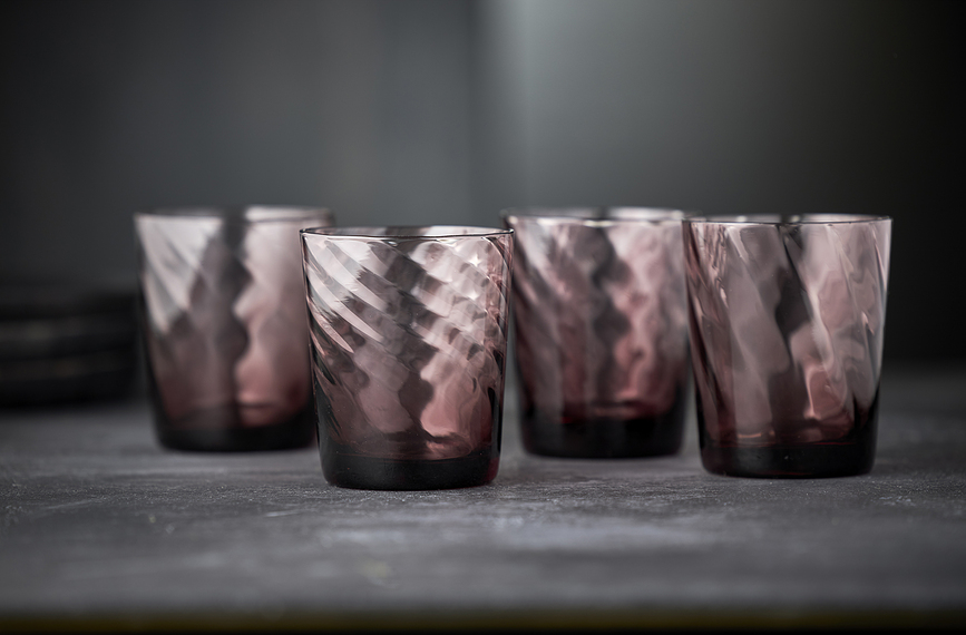 Vienna Verres 300 ml, verts, Lot de 4