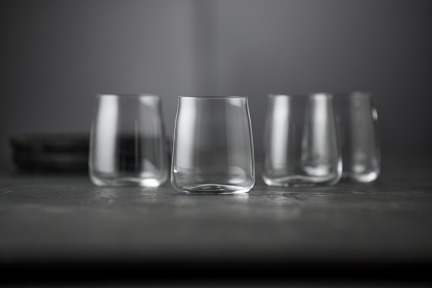 Zero Verres 420 ml, transparents, Lot de 6