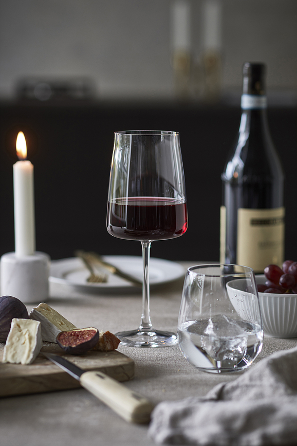 Zero Verres à vin rouge, 540 ml, Lot de 4