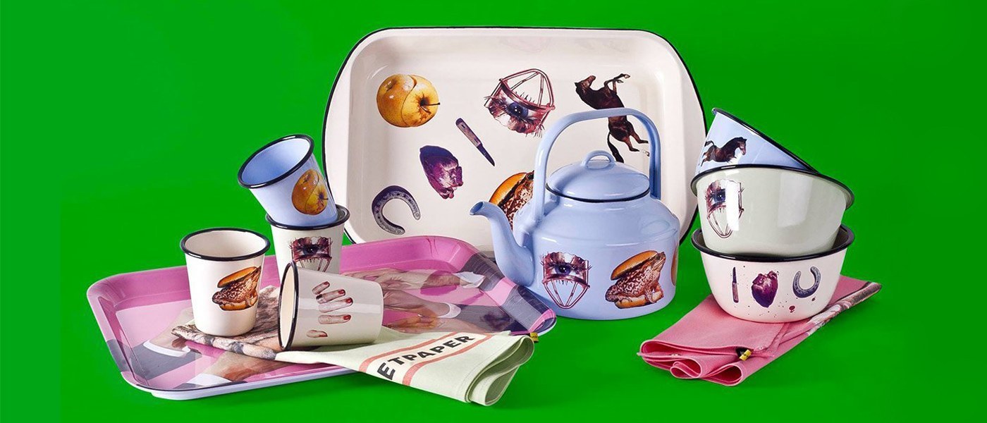 vaisselle émaillée Seletti Wears Toiletpaper