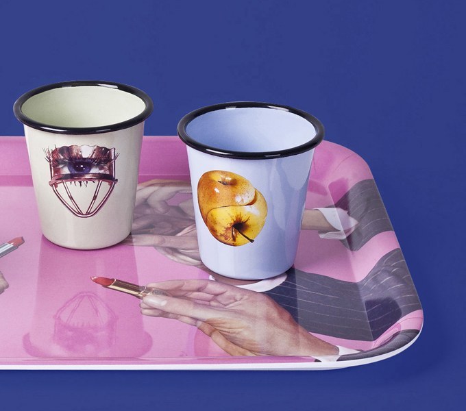 Tasses émaillées Seletti Wears Toiletpaper 2