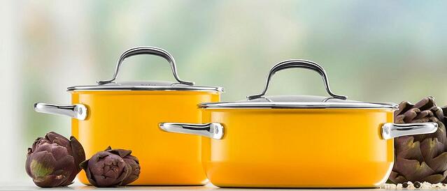 4 daļu podiņu komplekts Passion Yellow