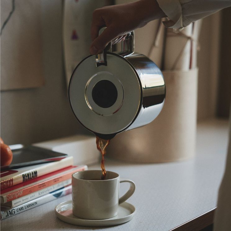 Aarke est un fabricant suédois de bouilloires électriques et de carafes filtrantes