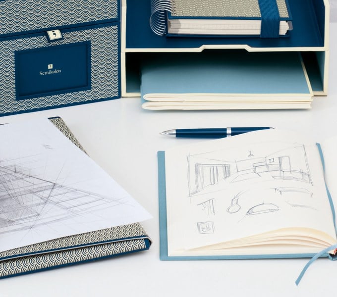accessoires de bureau carnet Semikolon