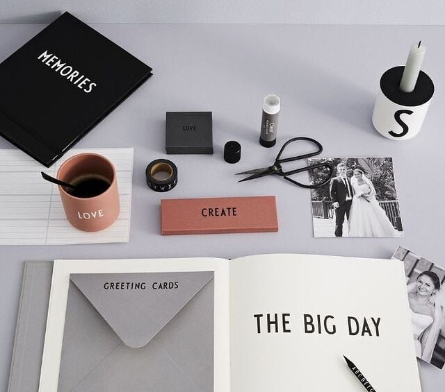 design letters foto album