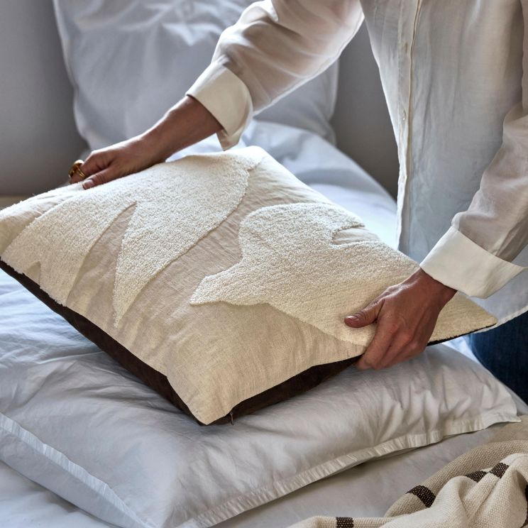 Coussin beige Ferm Living