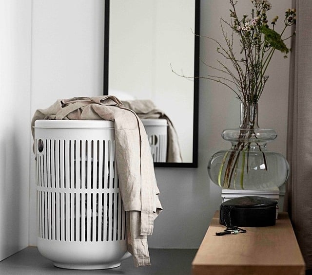 λευκό καλάθι