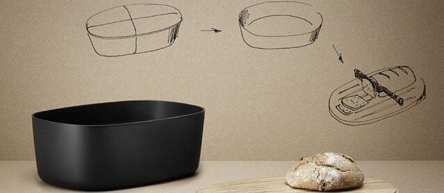 rig tig spremnik za kruh s daskom za kruh