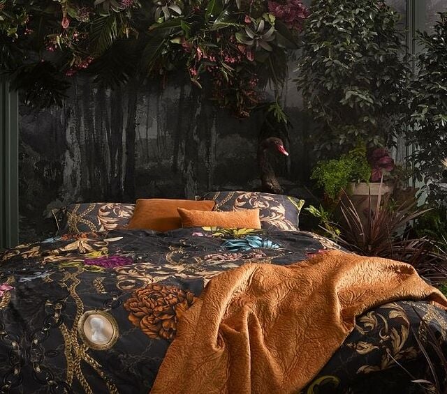 σκούτο παπλωματοκάλυμμα με λουλούδια