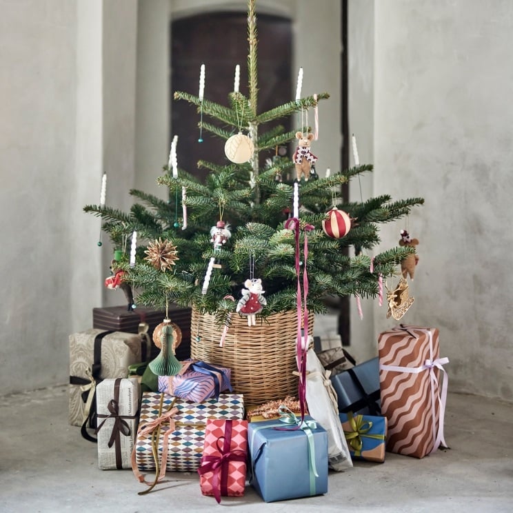 Decoraciones navideñas 2025: adornos para árbol de Navidad de Bloomingville, para una corona de Navidad, como decoración de regalo