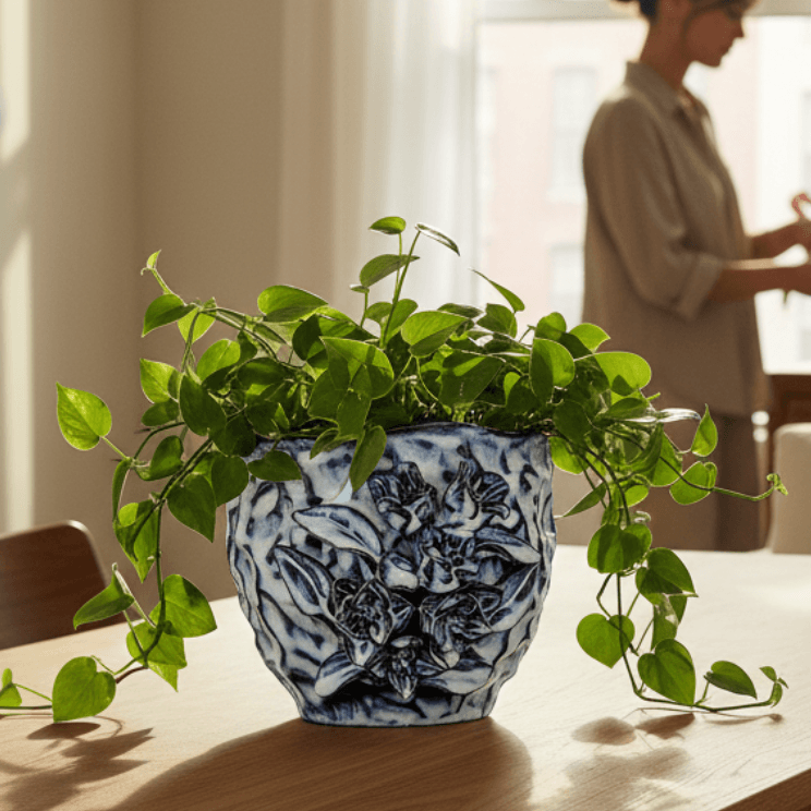 Pot Malina de Bloomingville sur une table