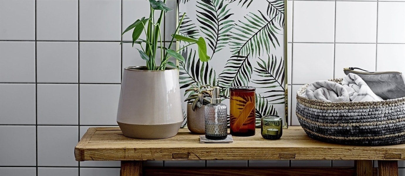 Bloomingville stakleni dozator za sapun u obliku riblje školjke