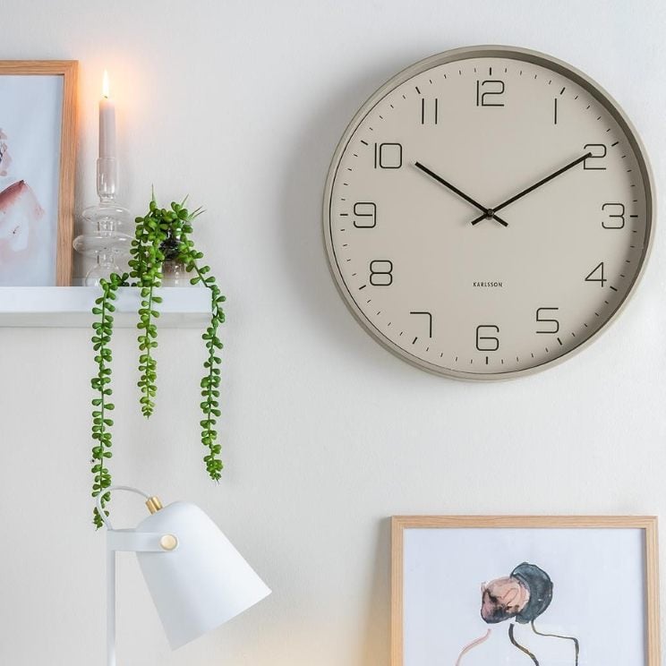 reloj grande estilo escandinavo de karlsson