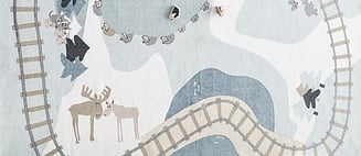 Pastelni dječji tepih