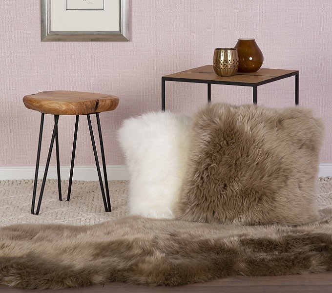 Χαλί από ψεύτικη γούνα