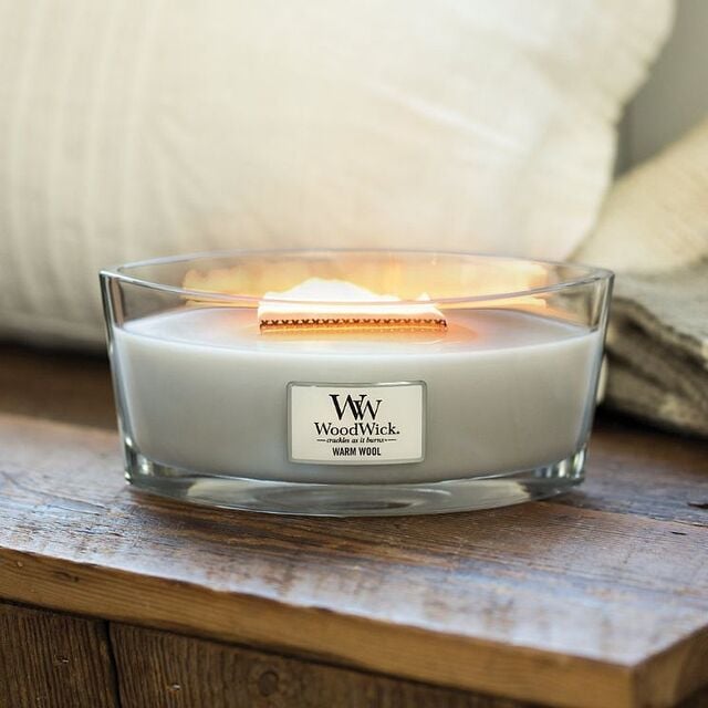 Fête des Mères : longue bougie Woodwick