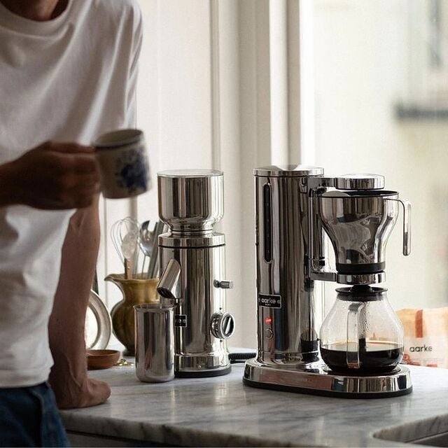 macchina da caffè del marchio svedese Aarke