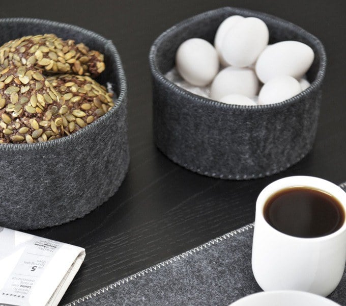 višenamjenske košare od filca MENU