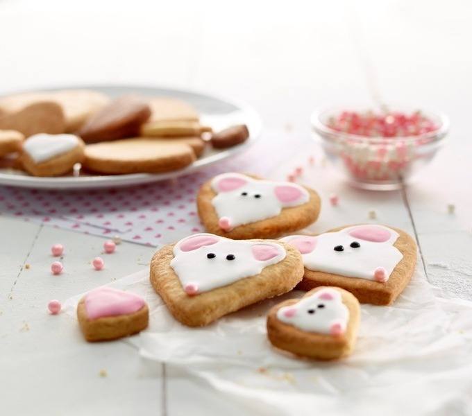 Kalup za kekse Puzzle Hearts