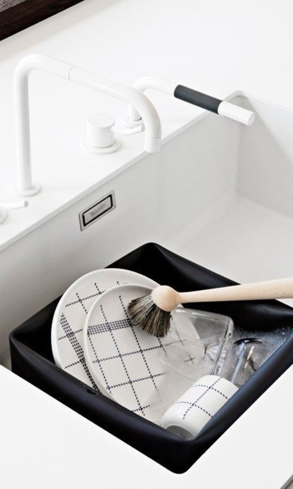 Δοχείο με βούρτσα Normann