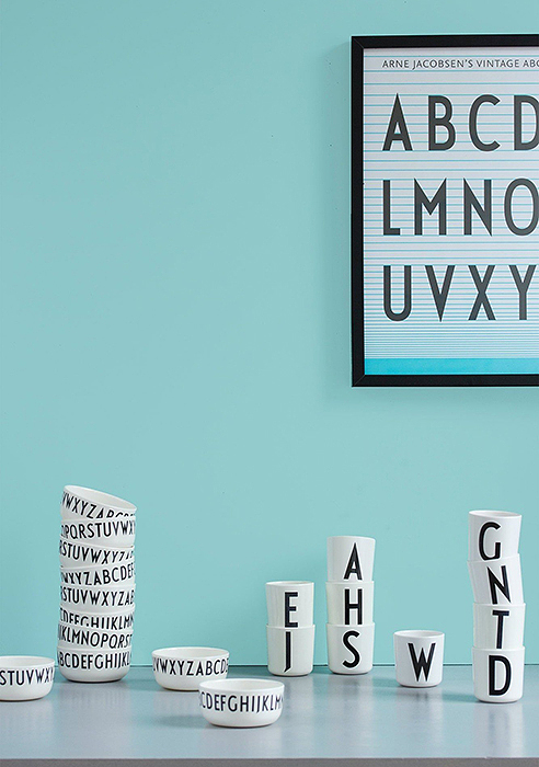 Πορσελάνινα αγγεία Design Letters