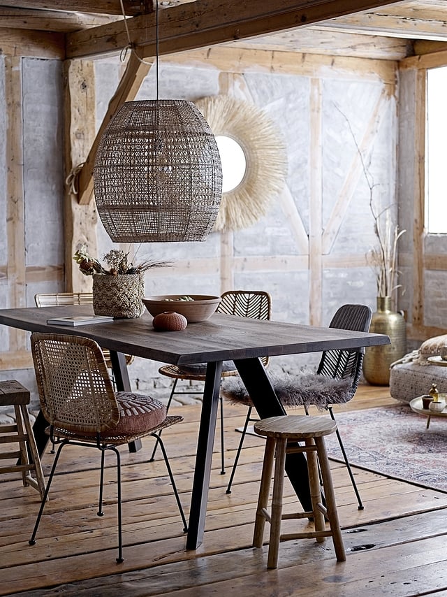 Ovčja koža mongolska stolica grimasa