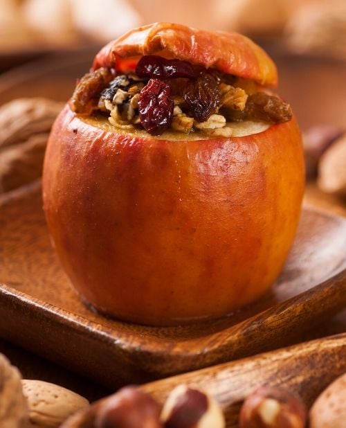 pečene jabuke s orasima