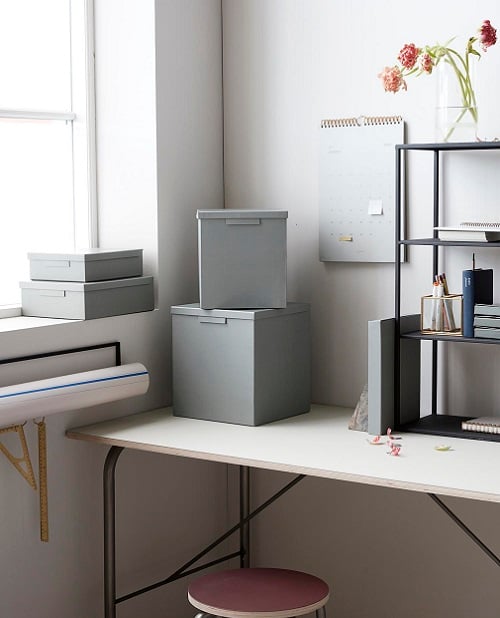 Visoke kutije za pohranu dokumenata 2 kom.