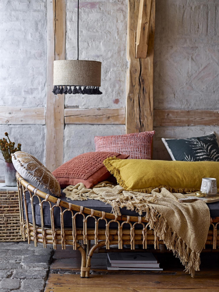 σαλόνι σε boho στυλ