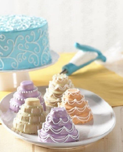 Βάση για σακούλα ζαχαροπλαστικής και σακούλες ζαχαροπλαστικής