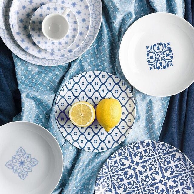 plato de postre guzzini