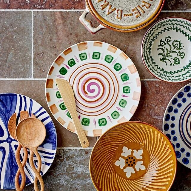 platos de gres bloomingville